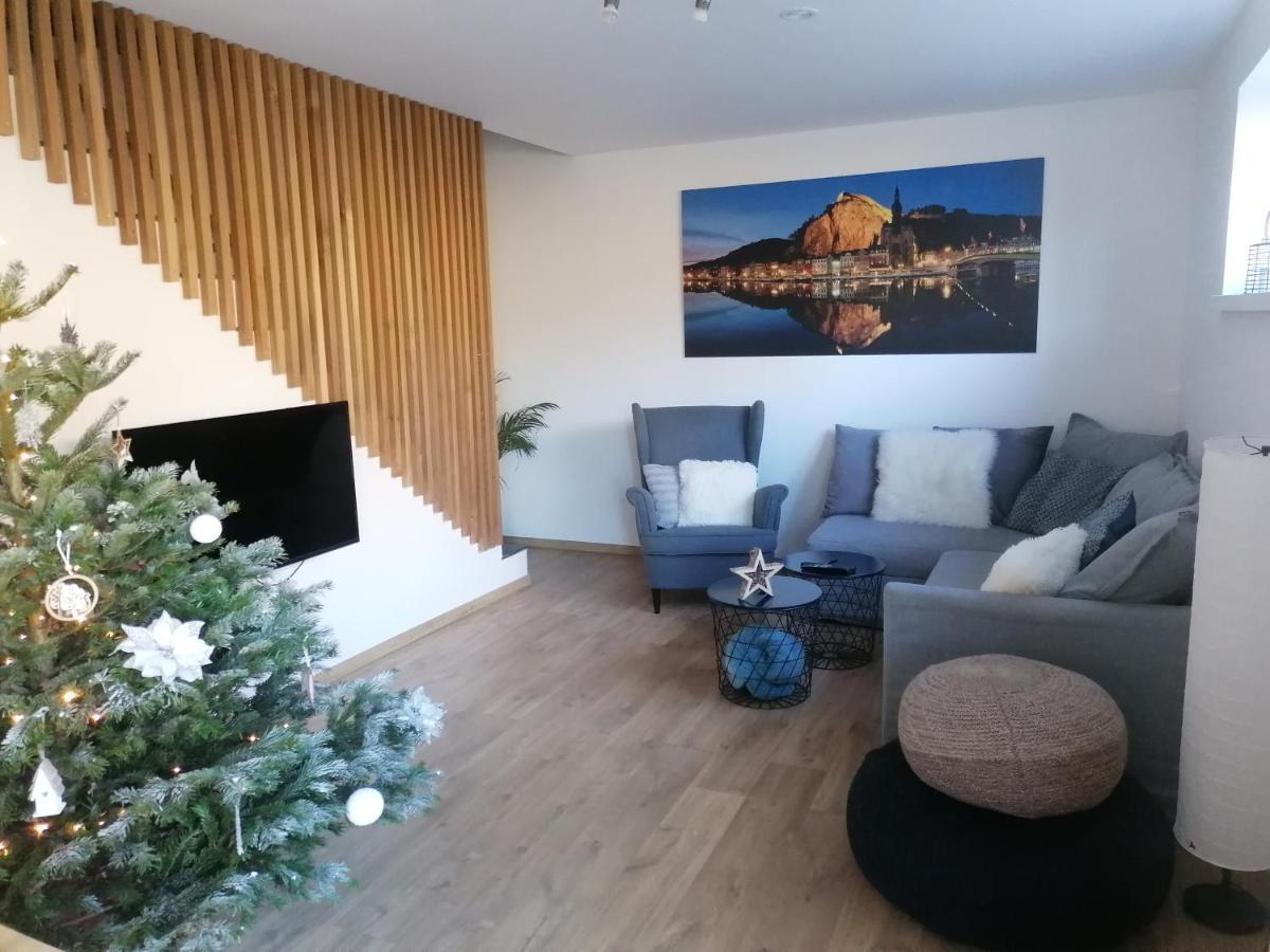 Apartament Les Hauts De Meez Dinant Zewnętrze zdjęcie